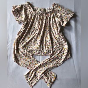 Women Glitter Girl Size S Pink And White Color Top - 1207